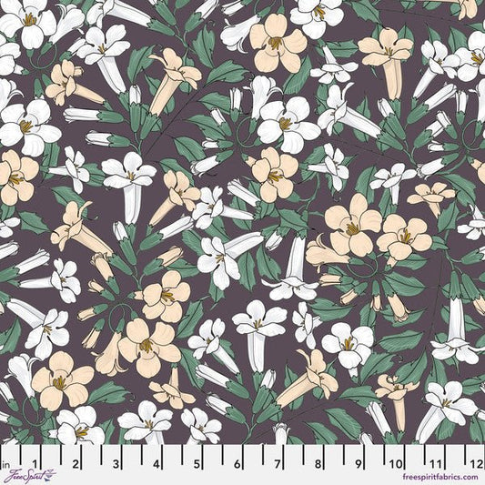 Honeysuckle - Plum - Birds of a Feather - homesewn