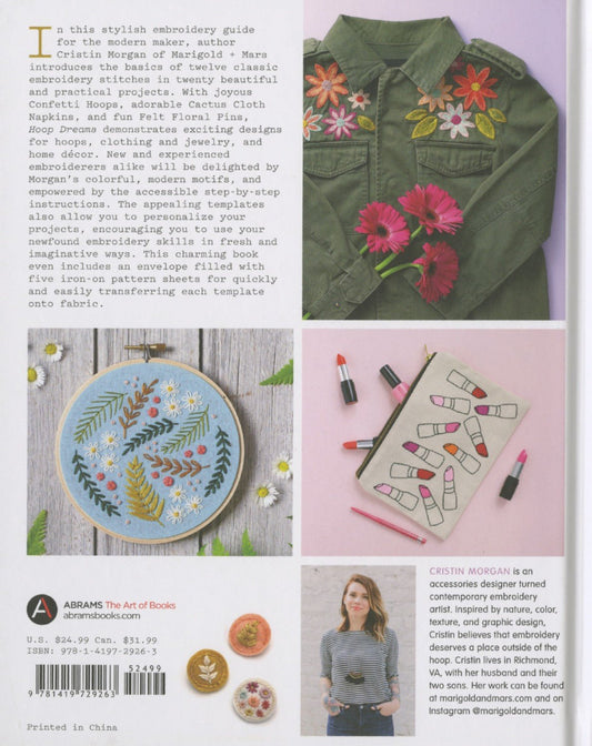 Hoop Dreams Modern Hand Embroidery - homesewn