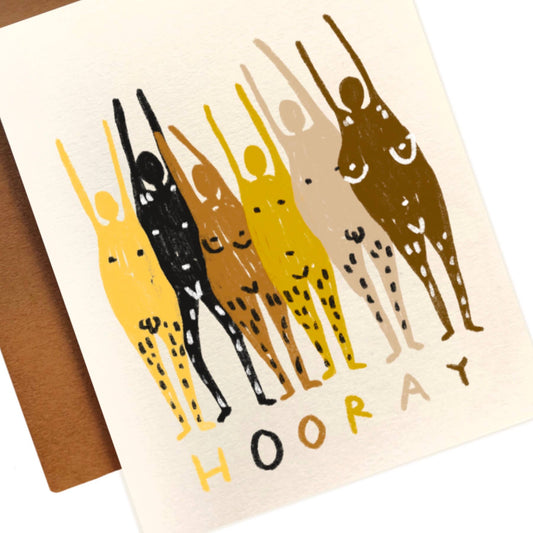 HOORAY Card - homesewn