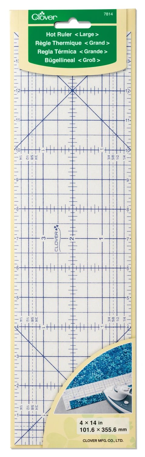 Hot Hemmer Ruler Large - homesewn