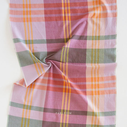HOUSE DRESS IN AMARANTH FIELDS - 55" Wide - Lumiere - homesewn
