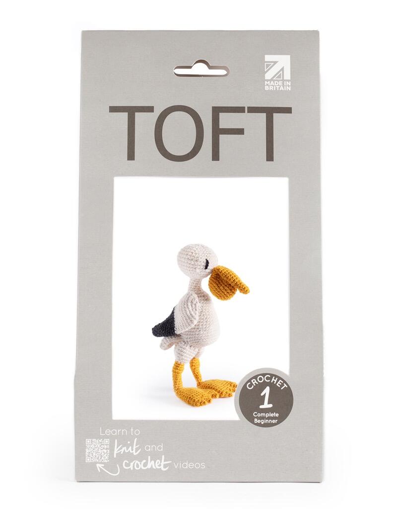 Huck the Pelican Crochet Kit - homesewn