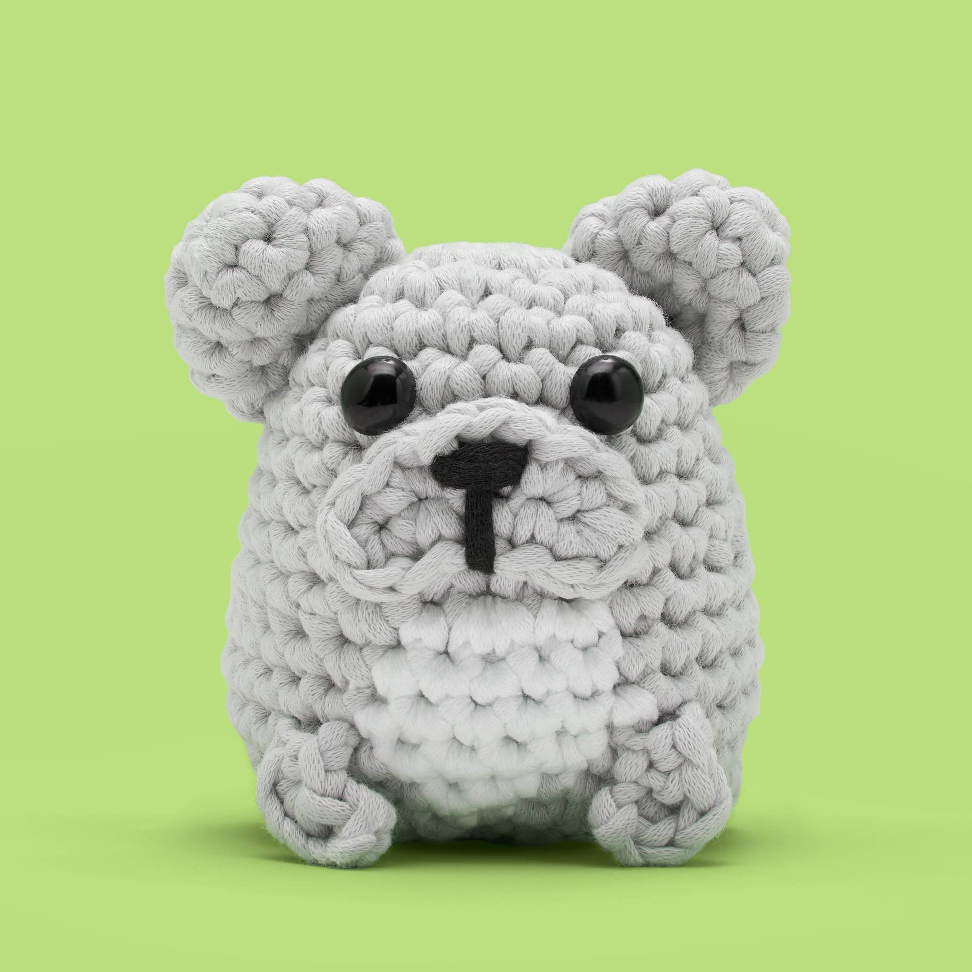 Hugo the French Bulldog Crochet Kit - homesewn