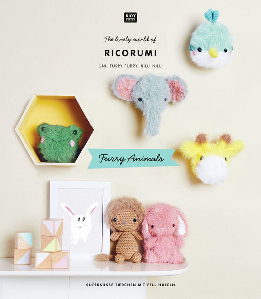 Ricorumi Furry Animals Crochet Pattern Book