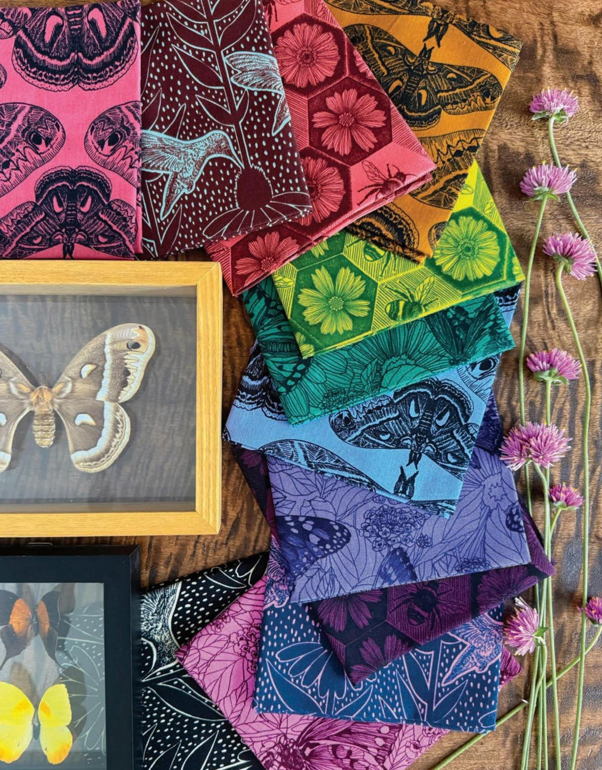Fat Quarter Bundle - Indelible: Ink 12 fat quarters