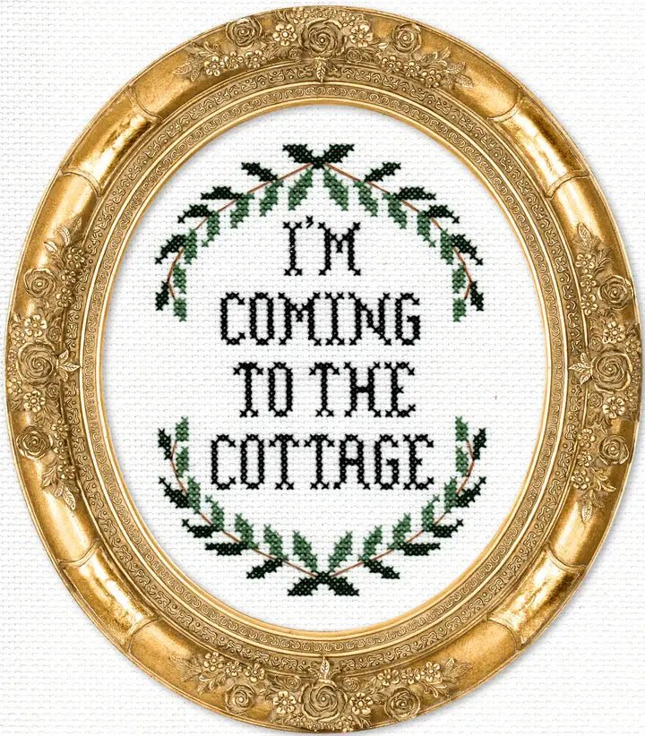 I'm Coming to the Cottage Deluxe Cross Stitch Kit - homesewn