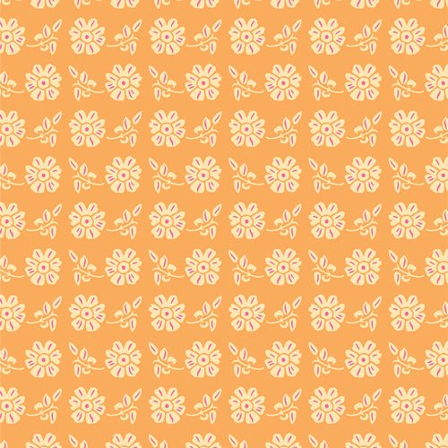 In a Row - QUILTING COTTON/POPLIN - Marigold - homesewn