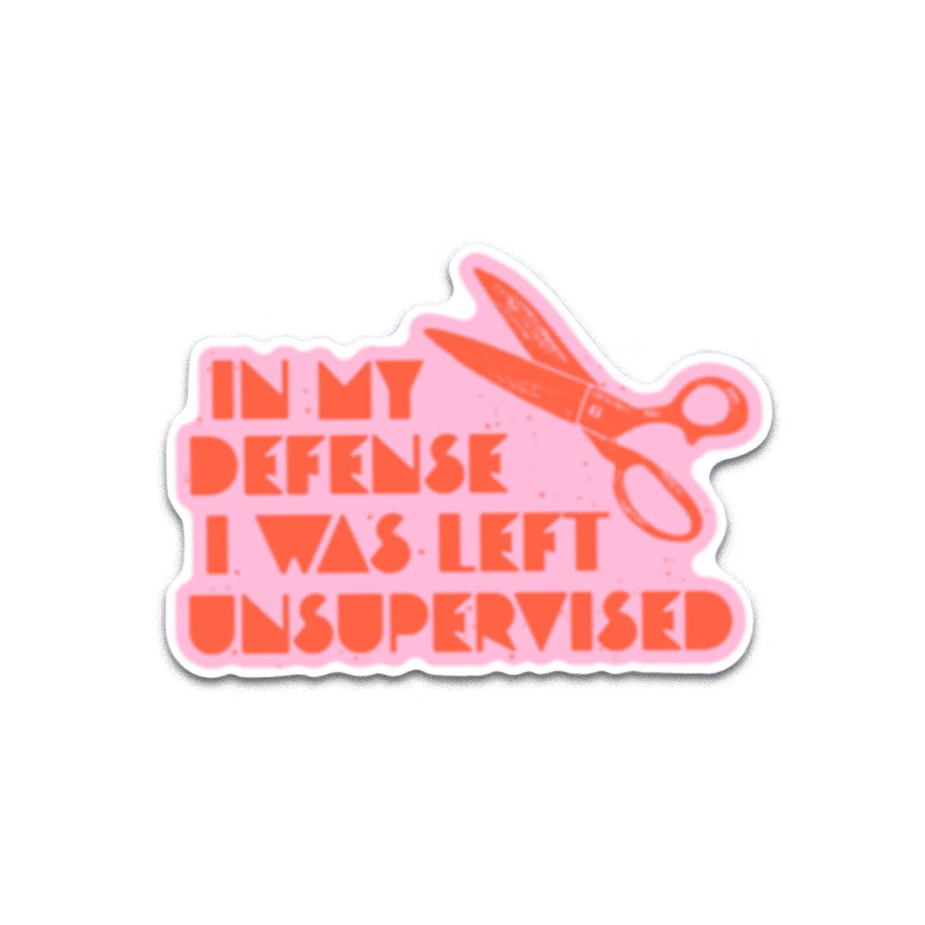 In My Defense - Sticker (Unpackaged) - homesewn