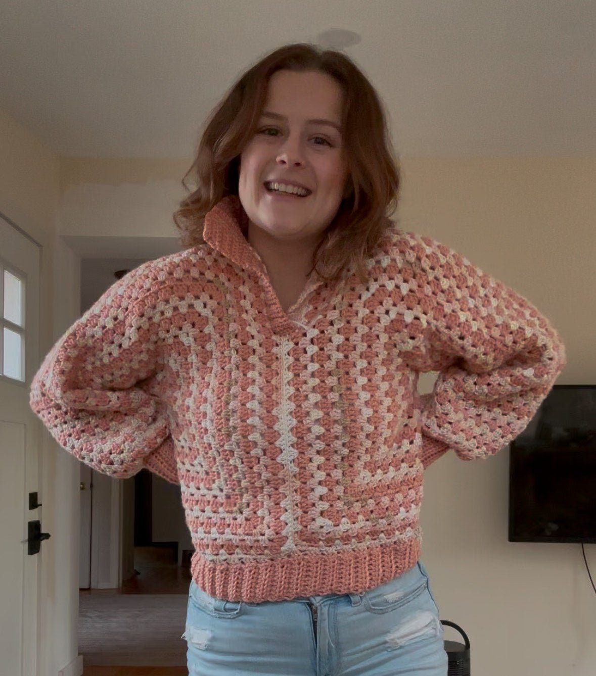 Intermediate Crochet Workshop: Granny Hexagon Pullover - homesewn