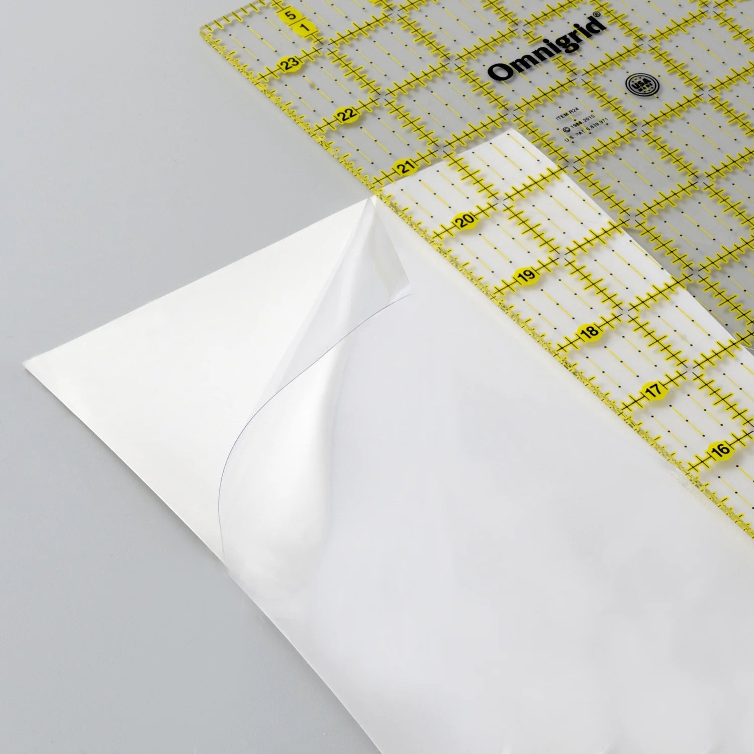 InvisiGrip Clear Nonslip Material for Rulers - homesewn