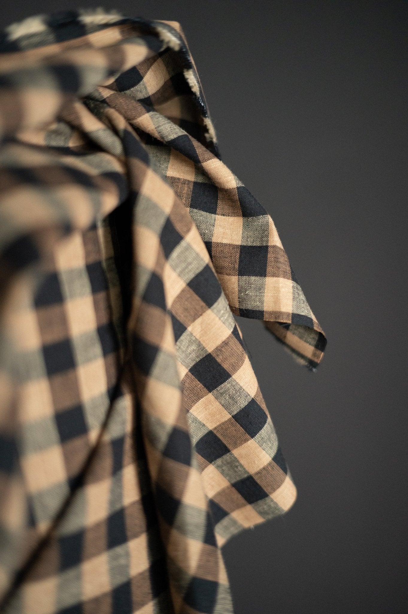 Irish Coffee Cotton/Linen 58" Wide - homesewn