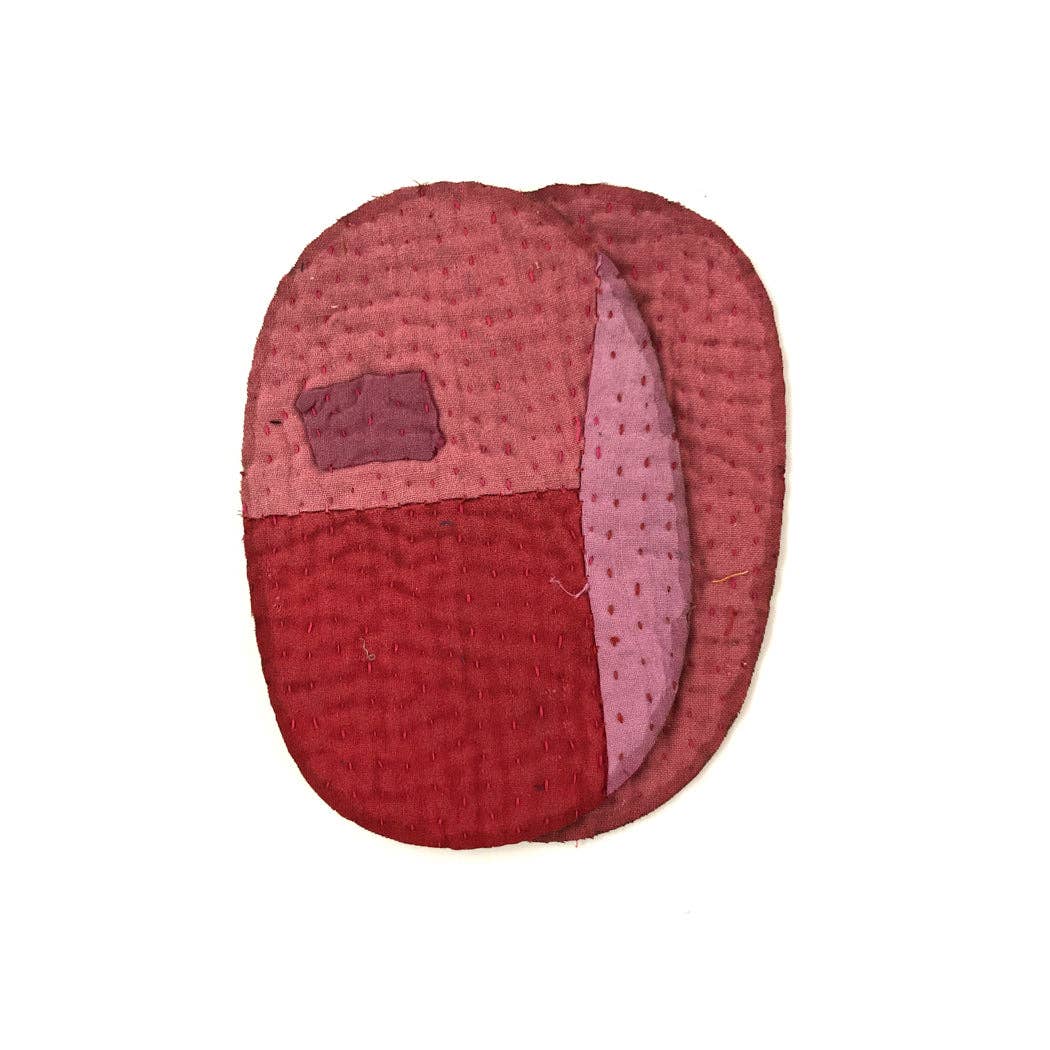 Iron - on Kantha Elbow Patches (Pack of 2) - homesewn