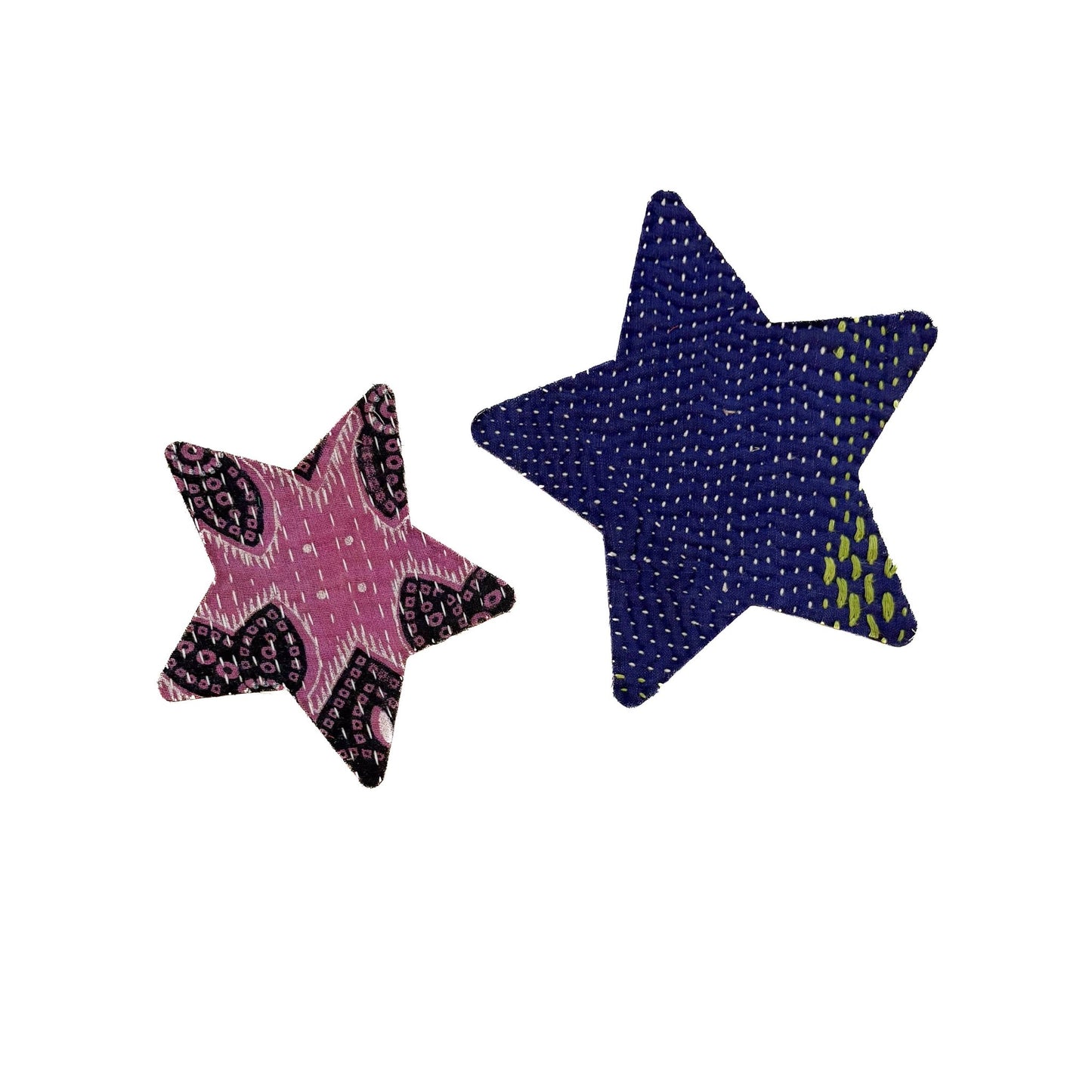 Iron - on Kantha Patches - Medium - homesewn