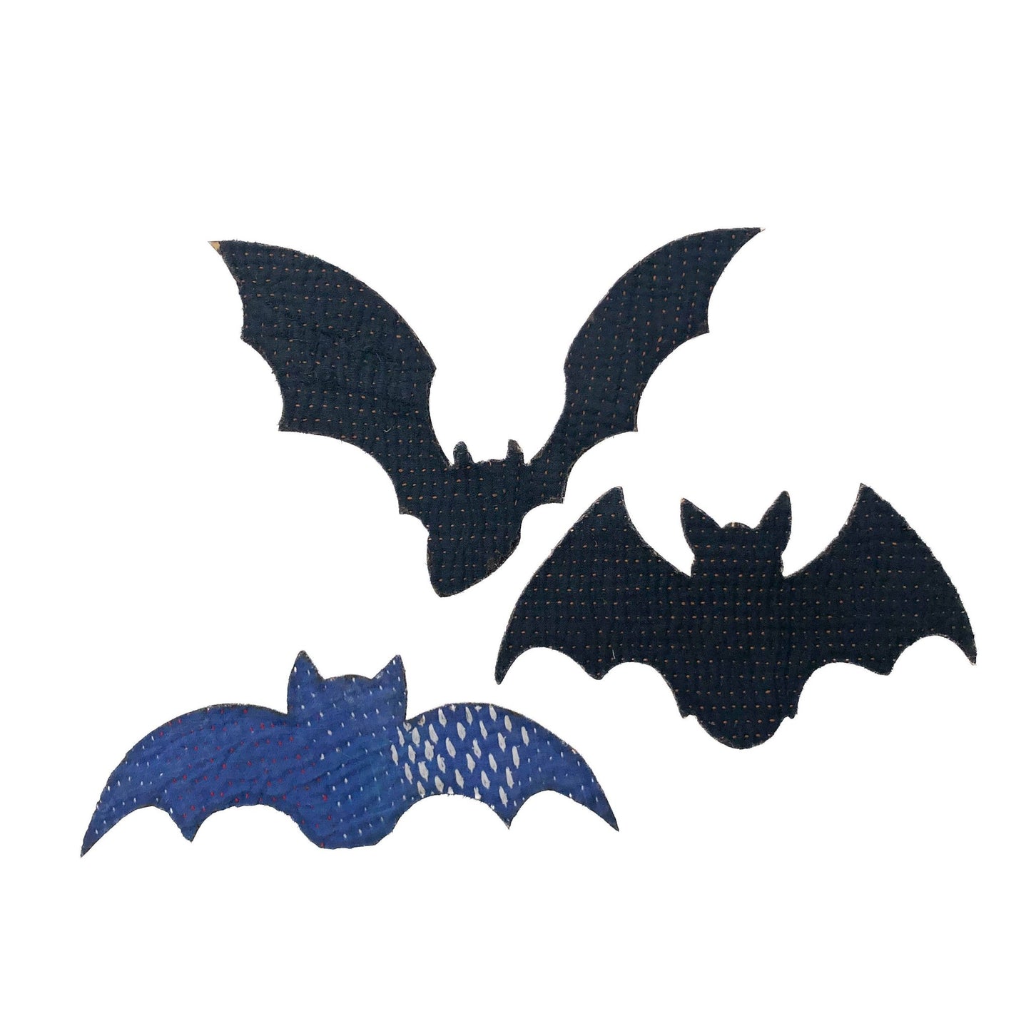 Iron - on Kantha Patches - Medium - homesewn