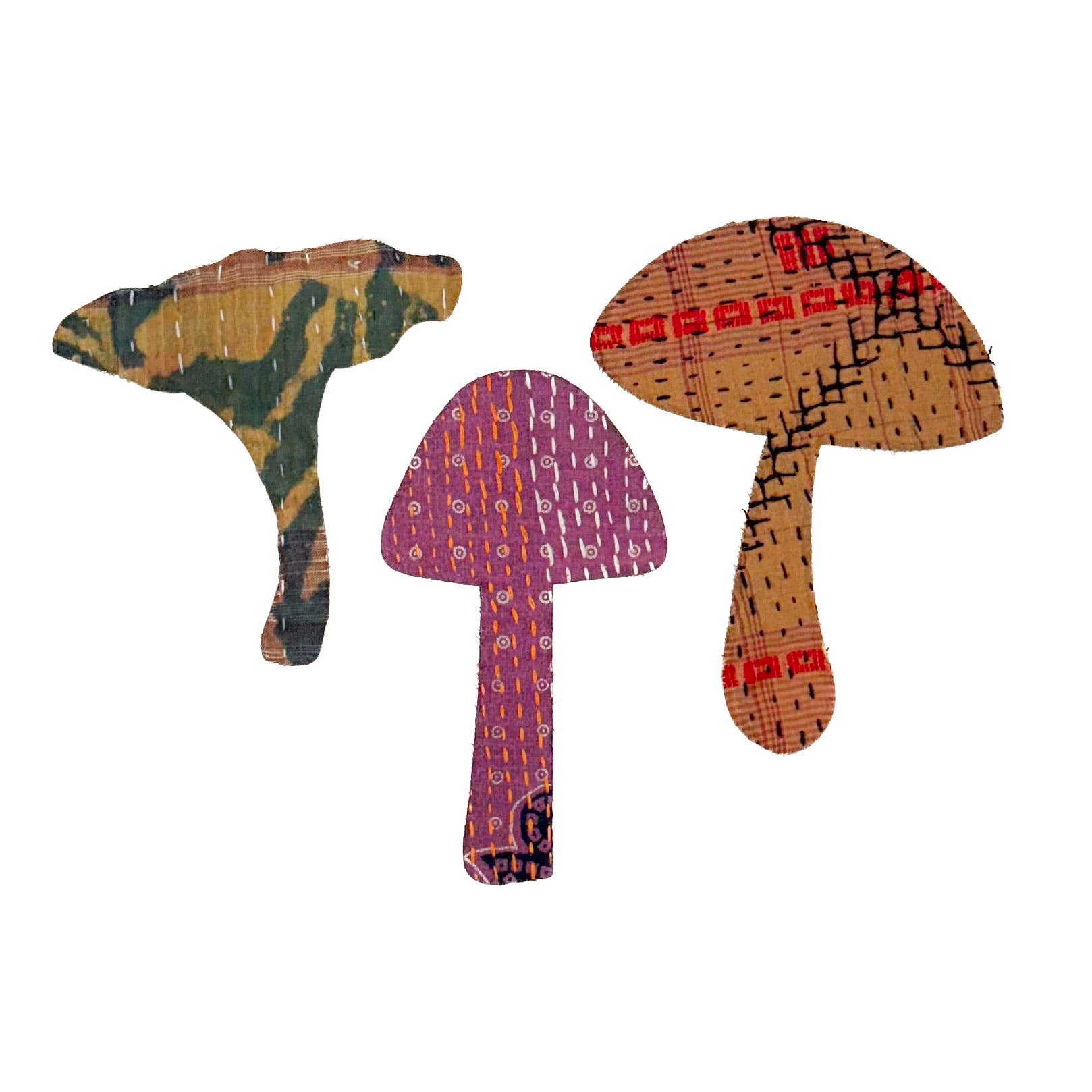 Iron - on Kantha Patches - Medium - homesewn