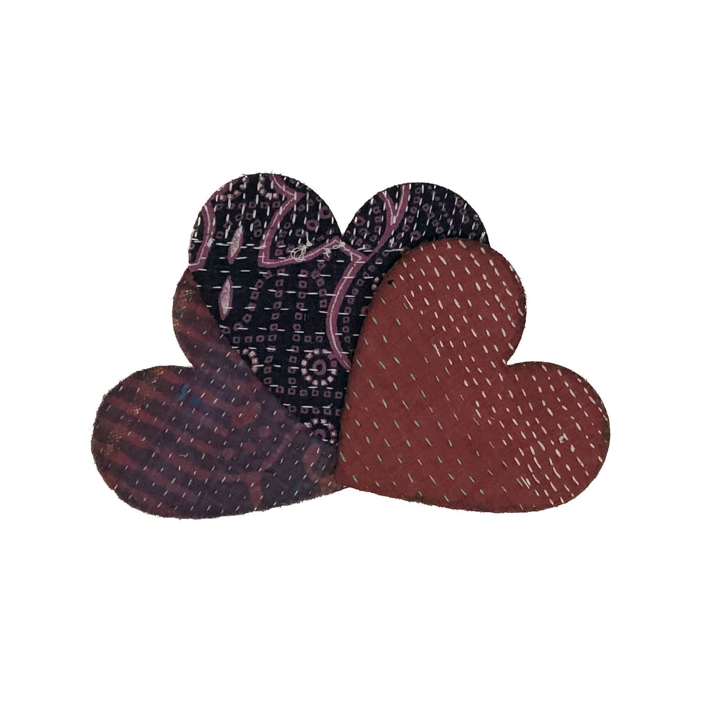 Iron - on Kantha Patches - Medium - homesewn