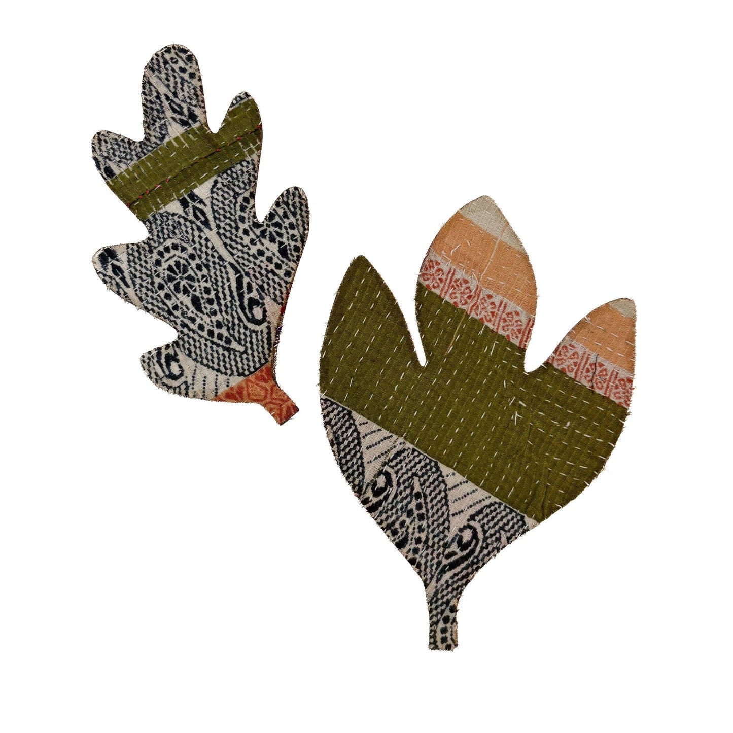 Iron - on Kantha Patches - Medium - homesewn