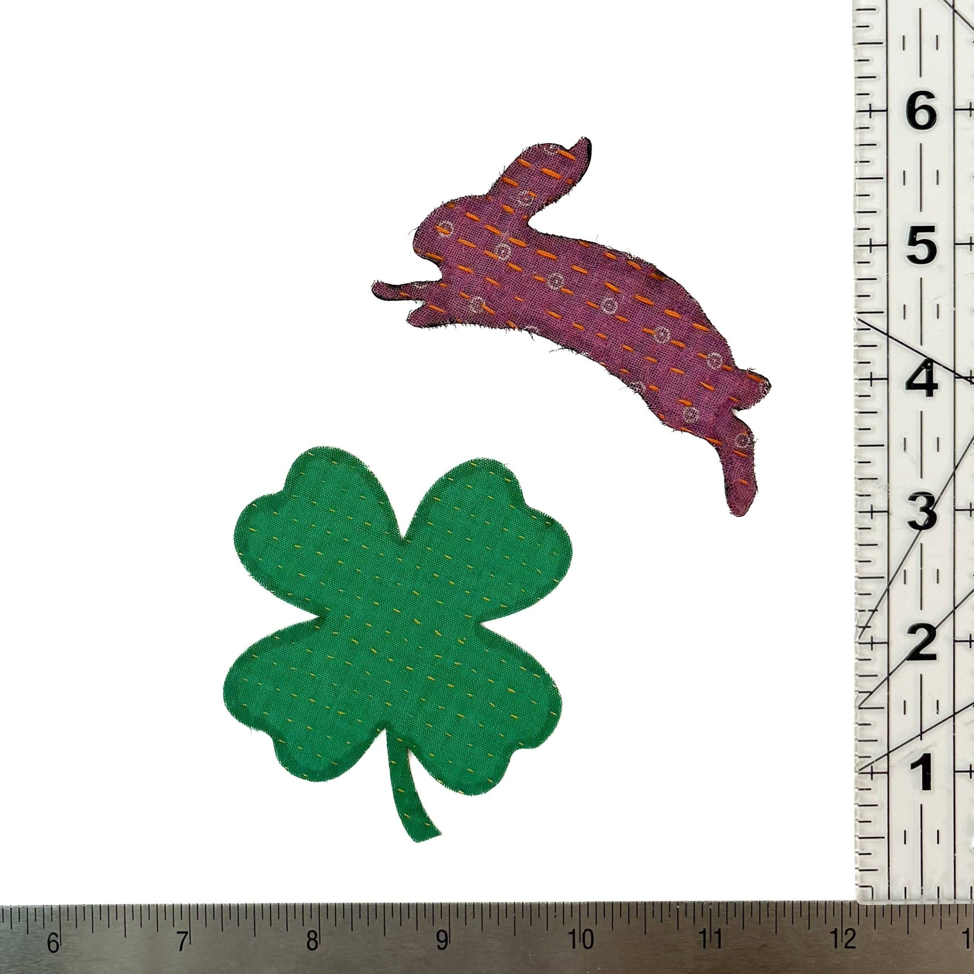 Iron - on Kantha Patches - Small - homesewn