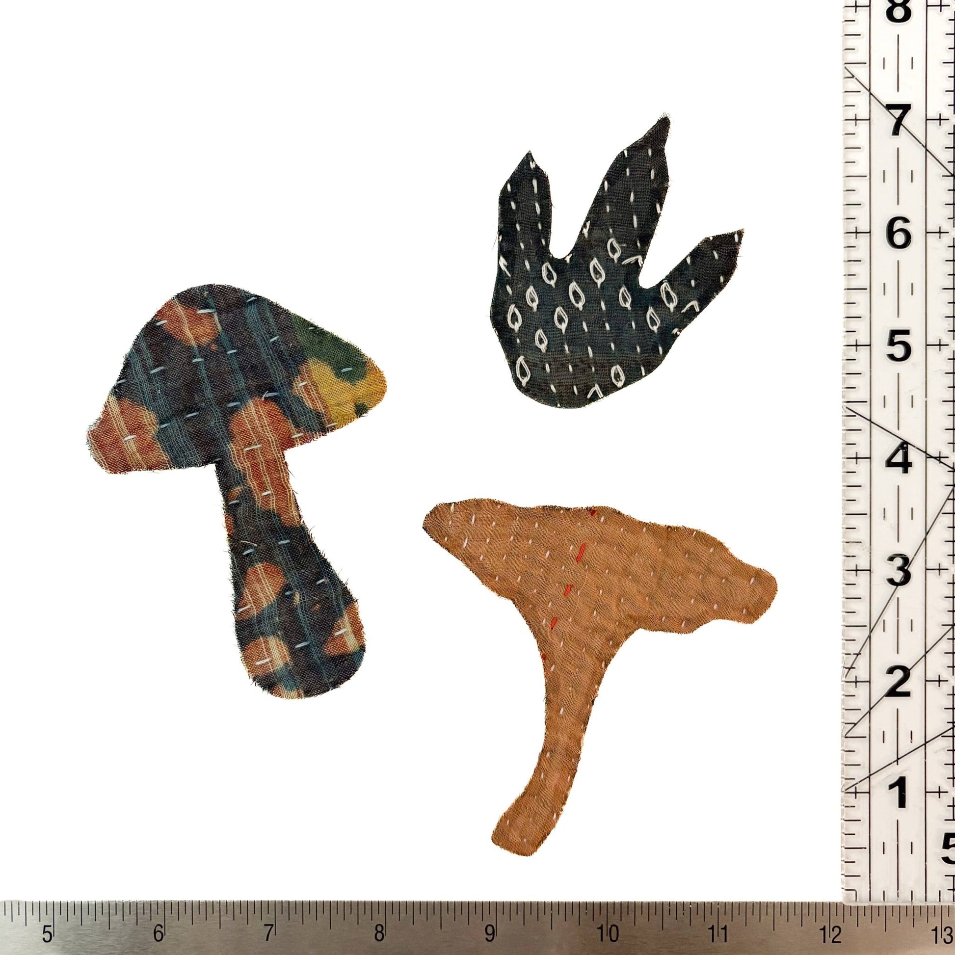 Iron - on Kantha Patches - Small - homesewn