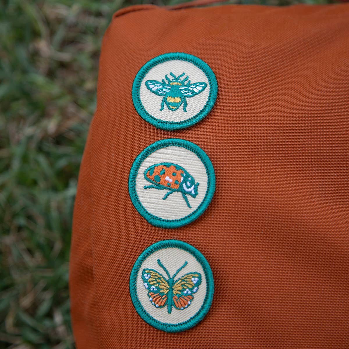 Iron on Patch: Insect Badges - homesewn
