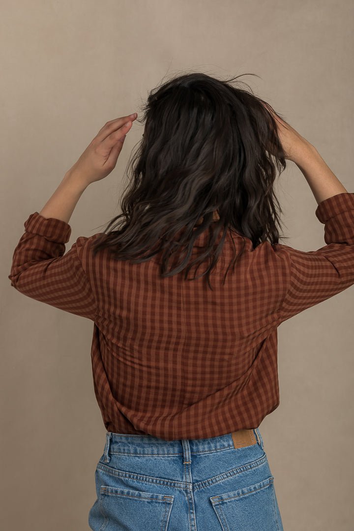 Jane cross front shirt PDF DOWNLOAD - homesewn
