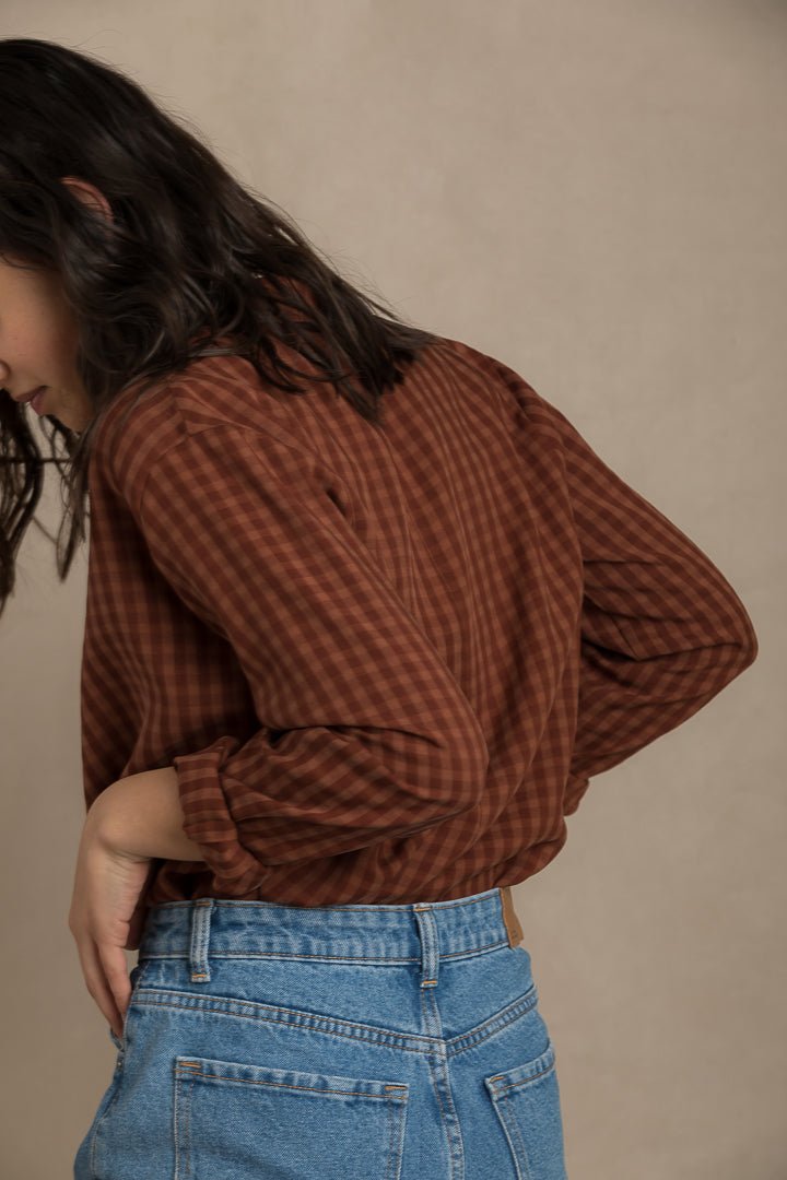 Jane cross front shirt PDF DOWNLOAD - homesewn