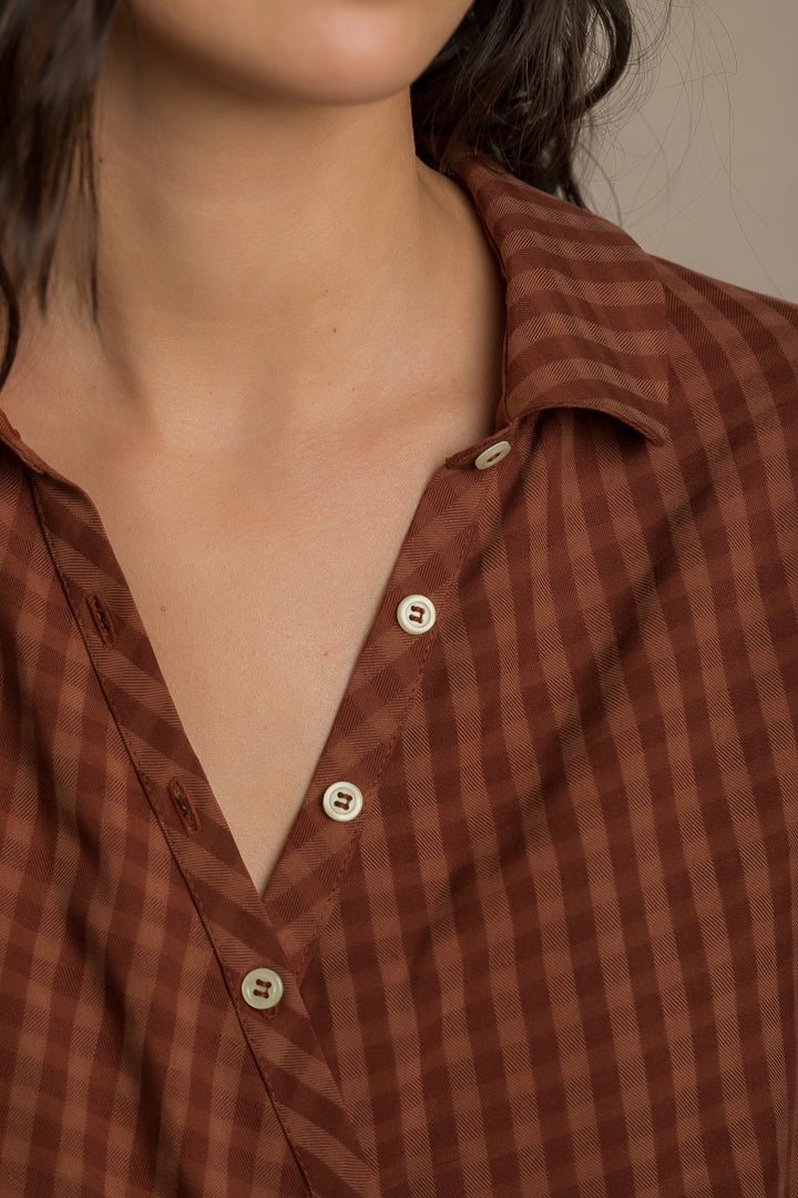 Jane cross front shirt PDF DOWNLOAD - homesewn