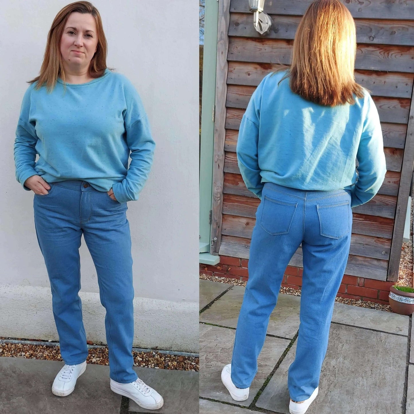 Jeans Sewing Pattern PDF DOWNLOAD - homesewn