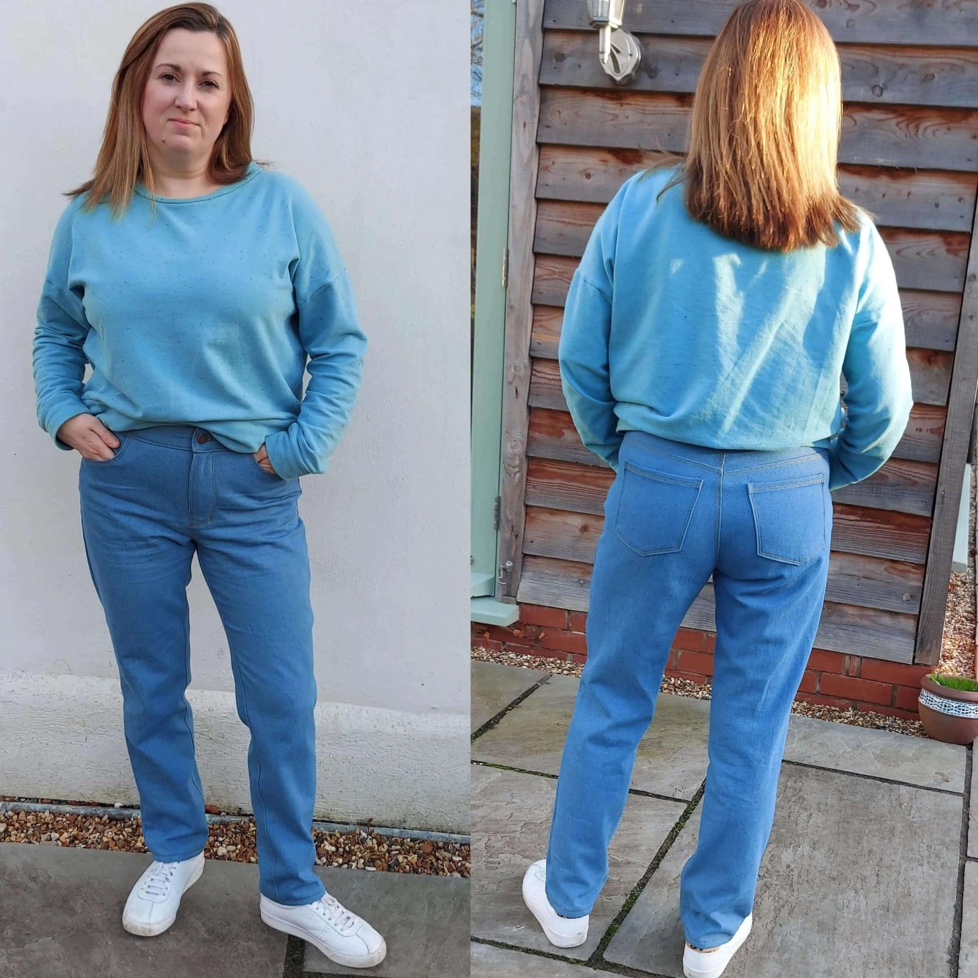 Jeans Sewing Pattern PDF DOWNLOAD - homesewn