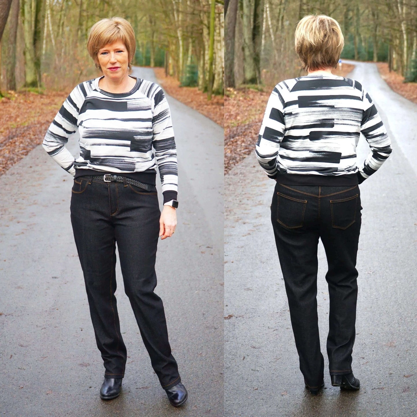 Jeans Sewing Pattern PDF DOWNLOAD - homesewn