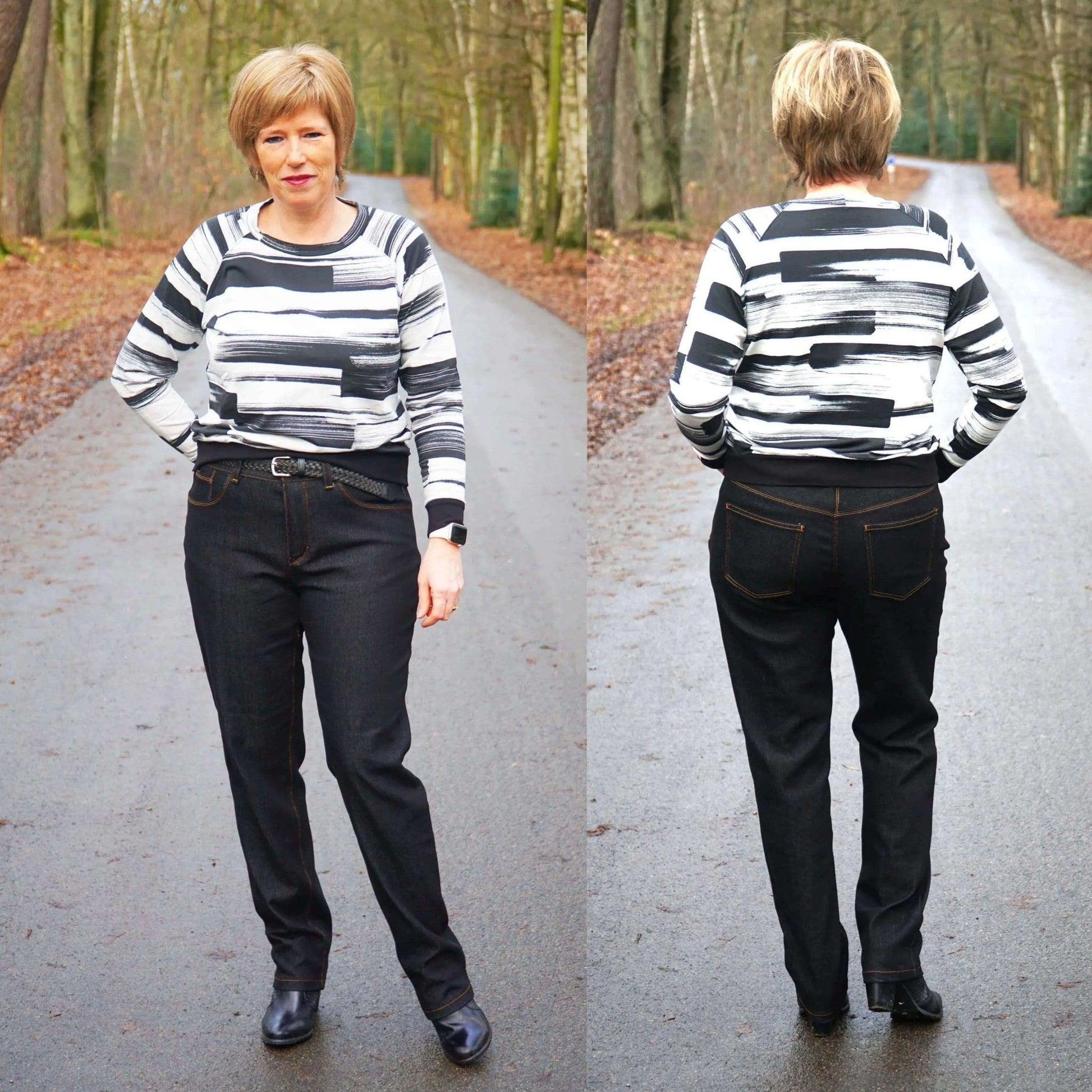 Jeans Sewing Pattern PDF DOWNLOAD - homesewn