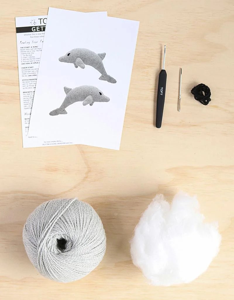 Jessica the Bottlenose Dolphin Kit - homesewn