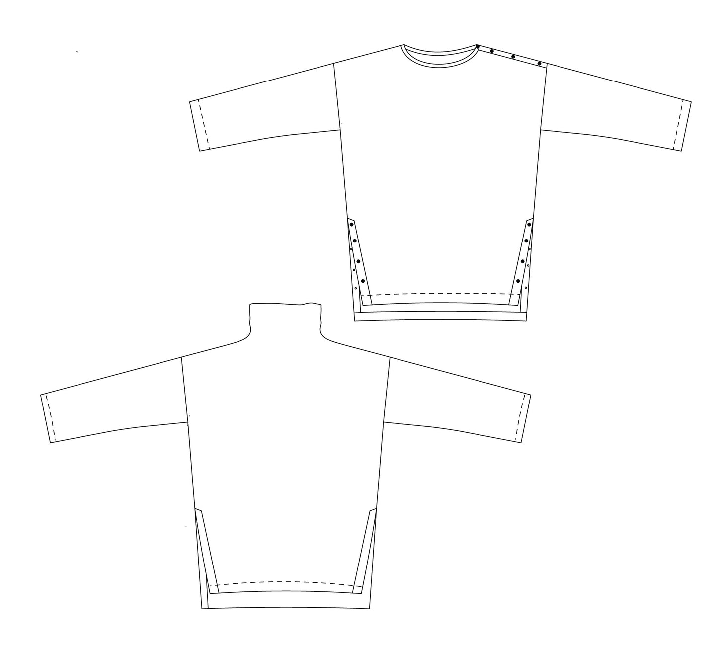 Jocko cozy pullover PDF DOWNLOAD - homesewn