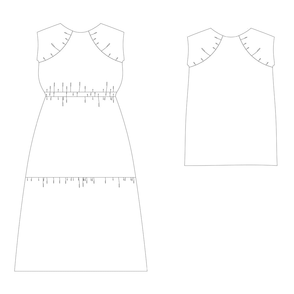 Jude blouse / dress PDF DOWNLOAD - homesewn