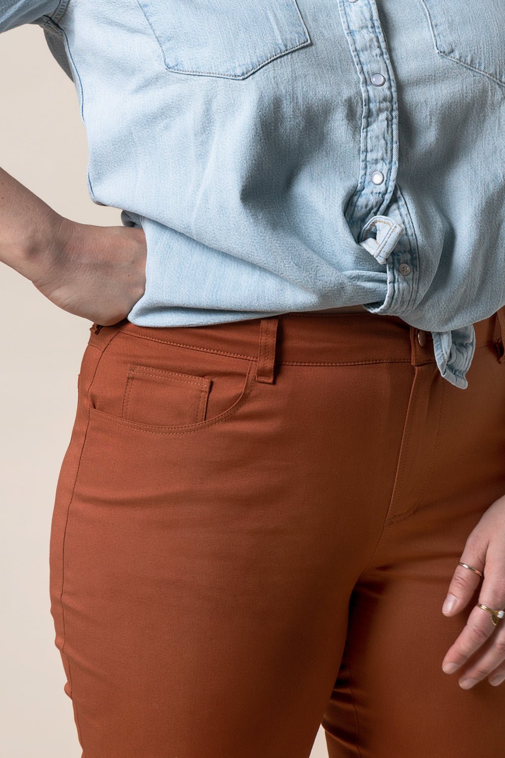 Jude Flare Jeans Pattern - PDF PATTERN - homesewn