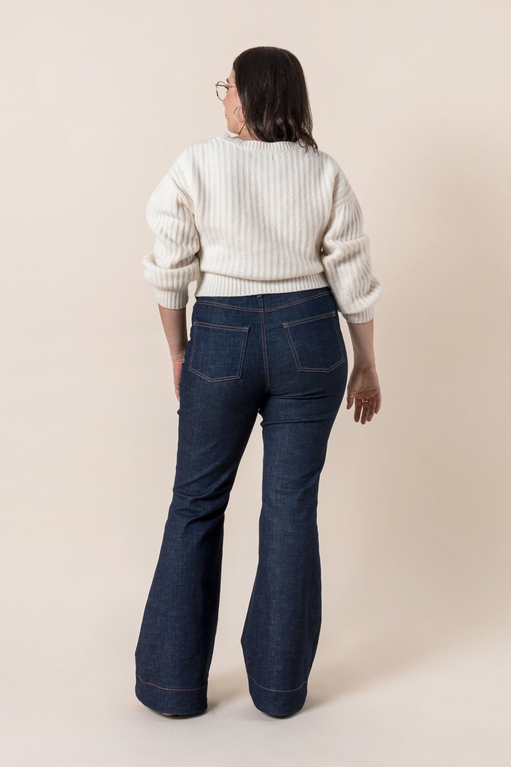Jude Flare Jeans Pattern - PDF PATTERN - homesewn