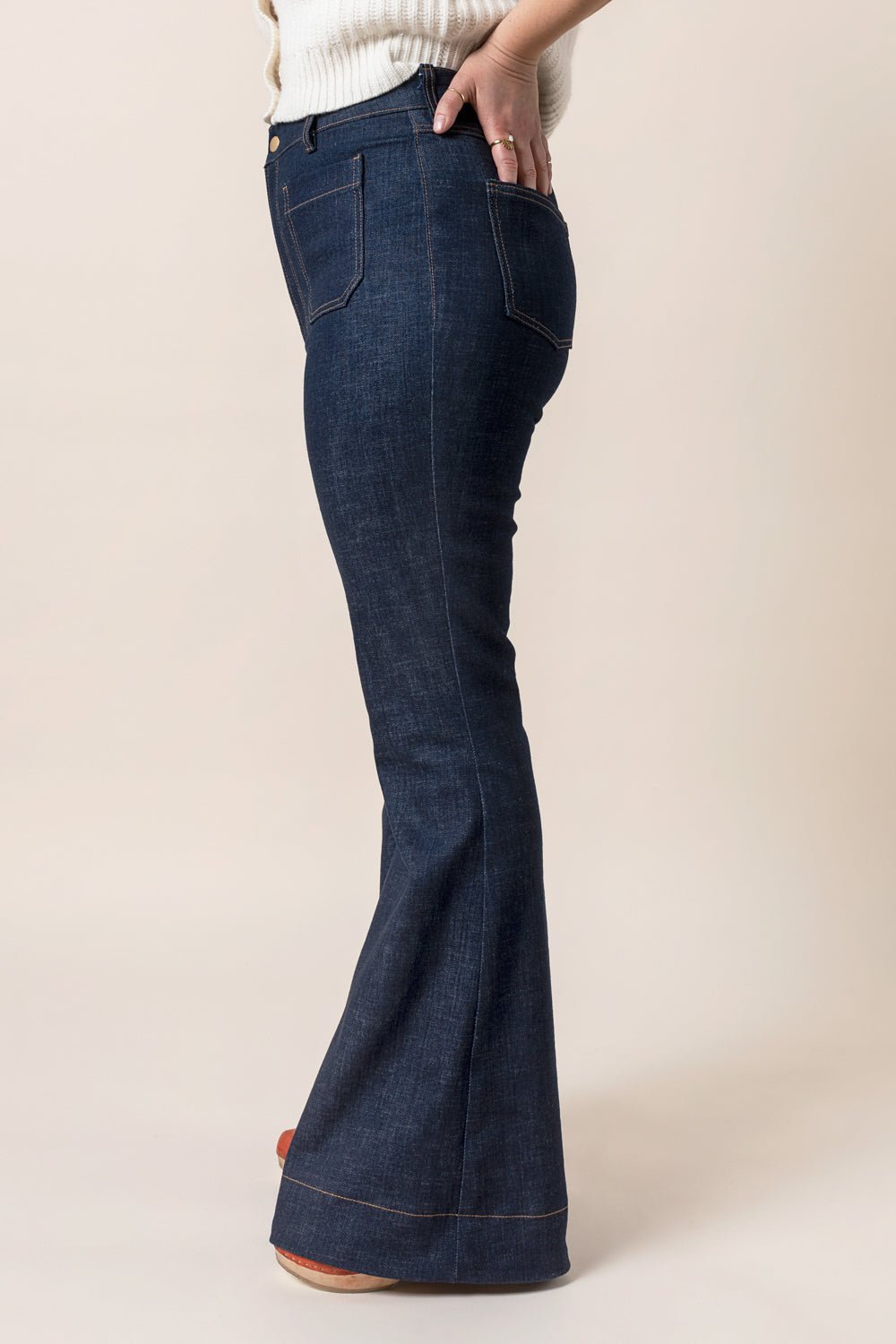 Jude Flare Jeans Pattern - PDF PATTERN - homesewn