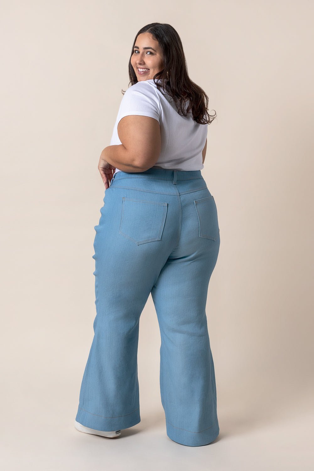 Jude Flare Jeans Pattern - PDF PATTERN - homesewn