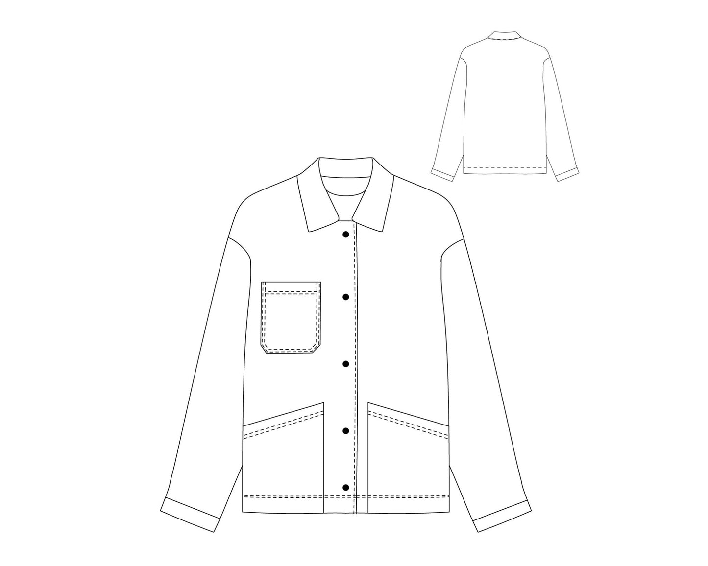 Julien everyday jacket PDF DOWNLOAD - homesewn