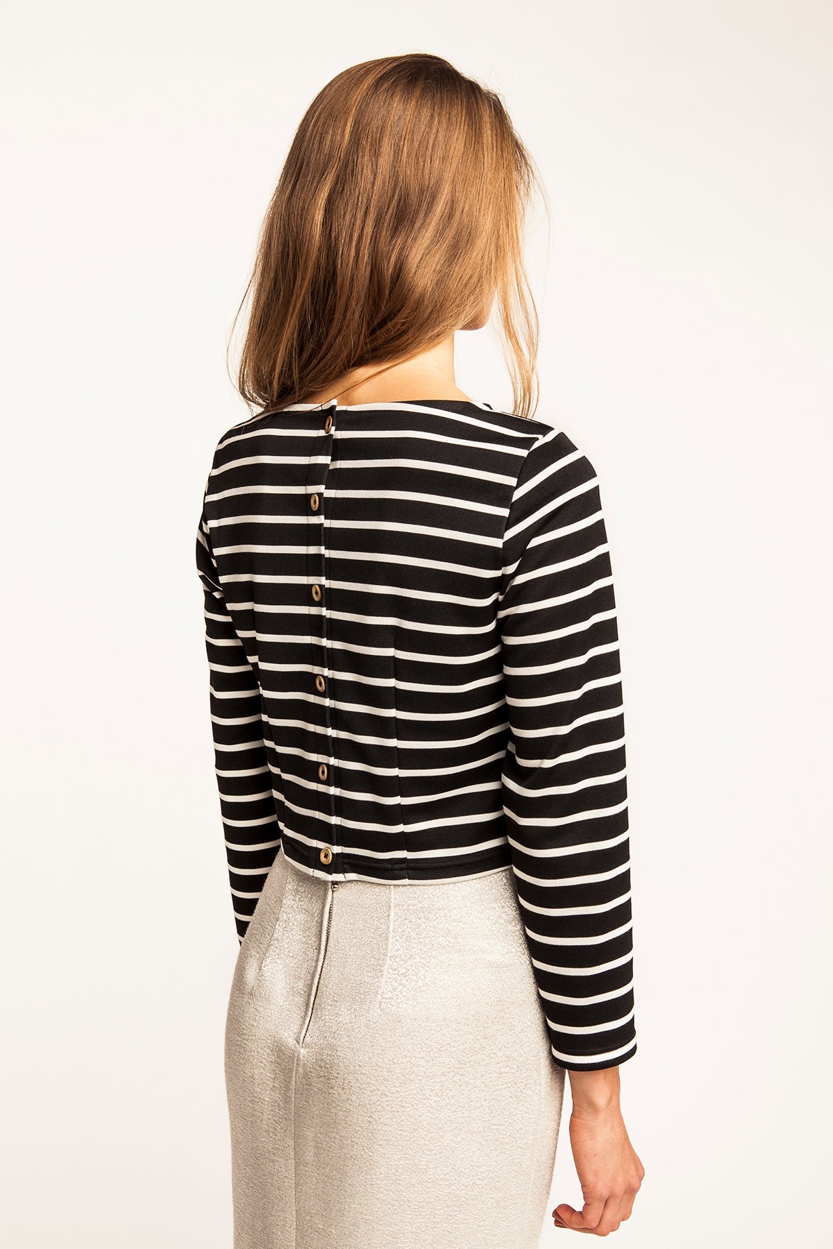 KANERVA button-back tee - PDF PATTERN - homesewn