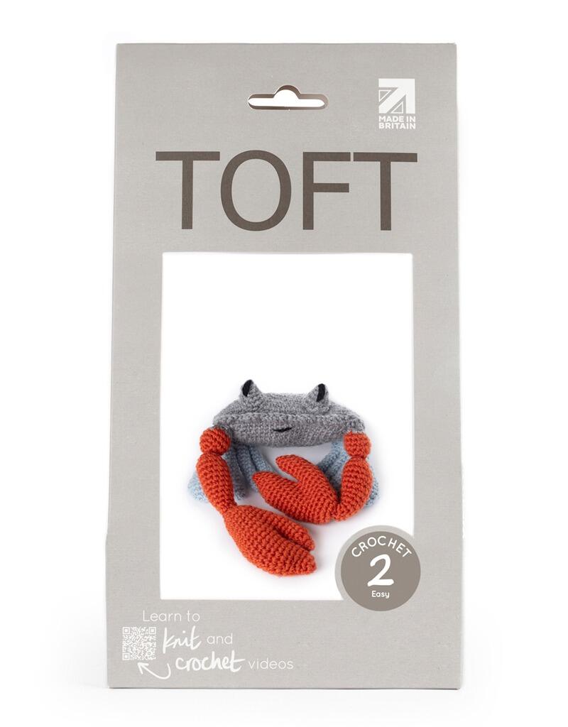 Karen the Blue Crab Crochet Kit - homesewn