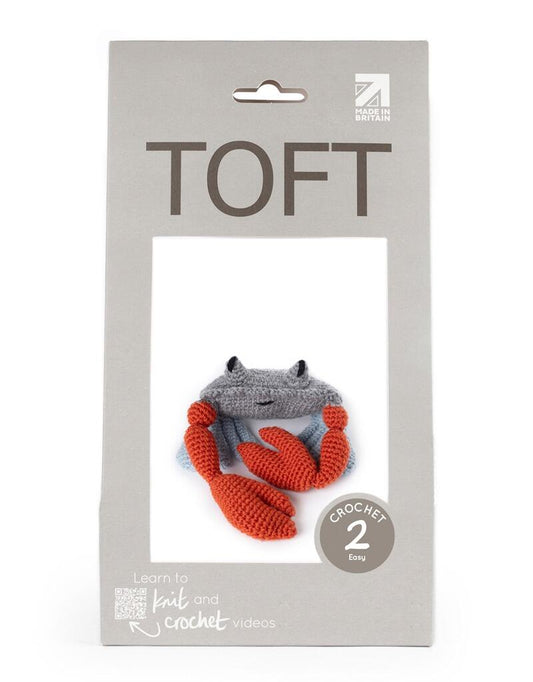 Karen the Blue Crab Crochet Kit - homesewn