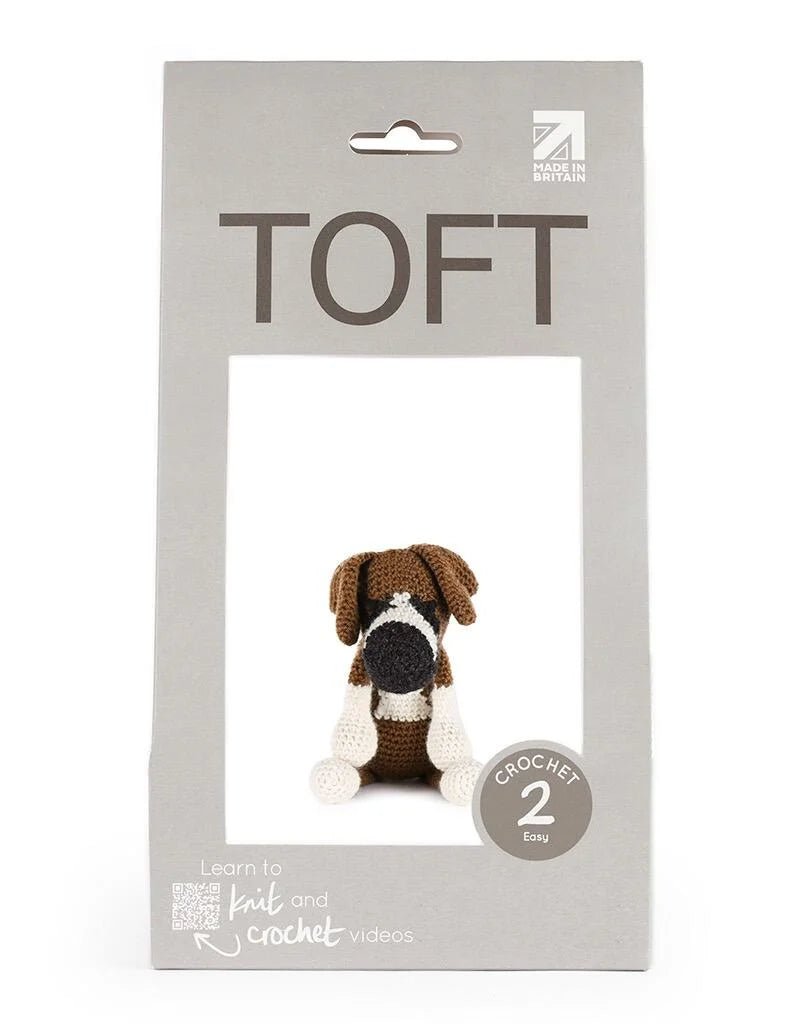 Kate the Boxer Crochet Kit - homesewn