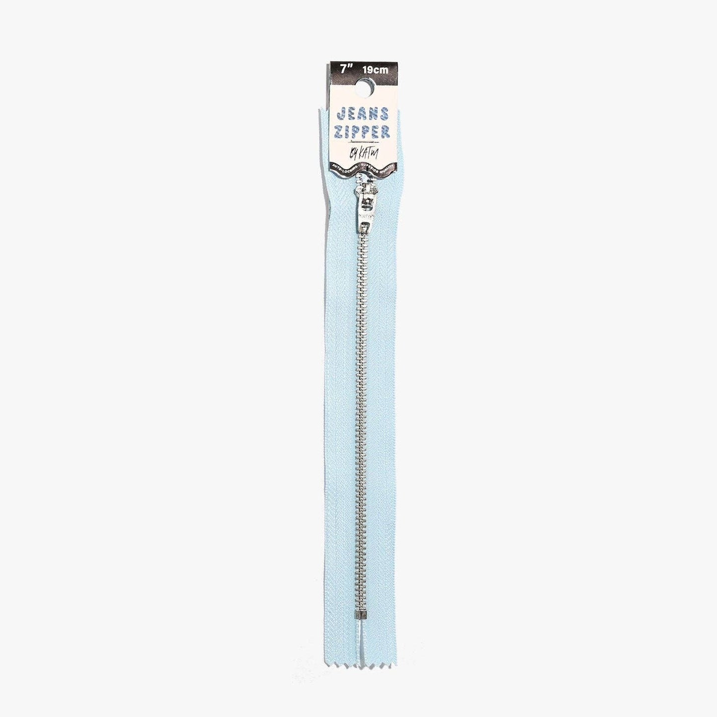 KATM Jeans Zipper | Light Blue - homesewn