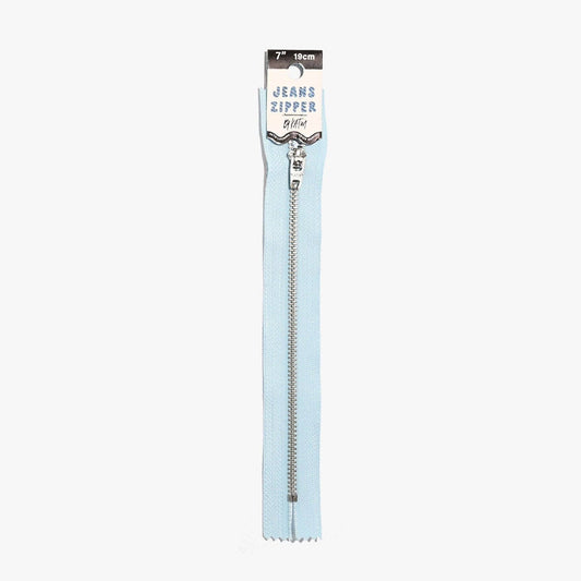 KATM Jeans Zipper | Light Blue - homesewn