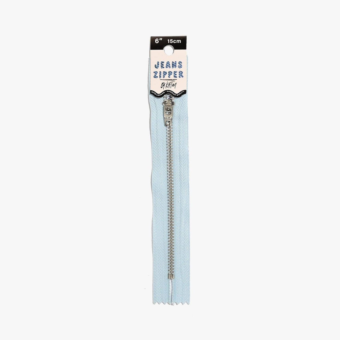 KATM Jeans Zipper | Light Blue - homesewn