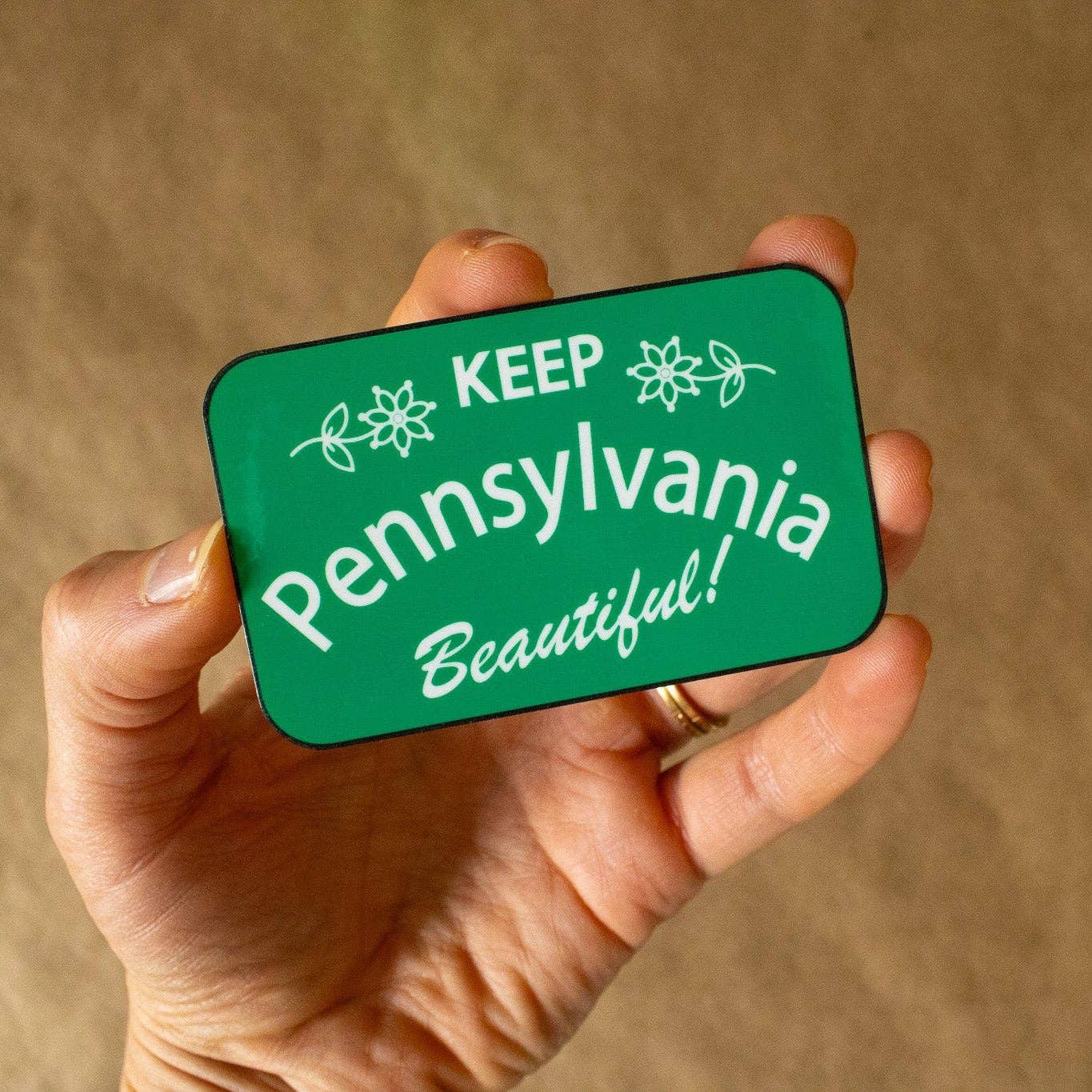 Keep Pennsylvania Beautiful Vinyl Sticker - homesewn