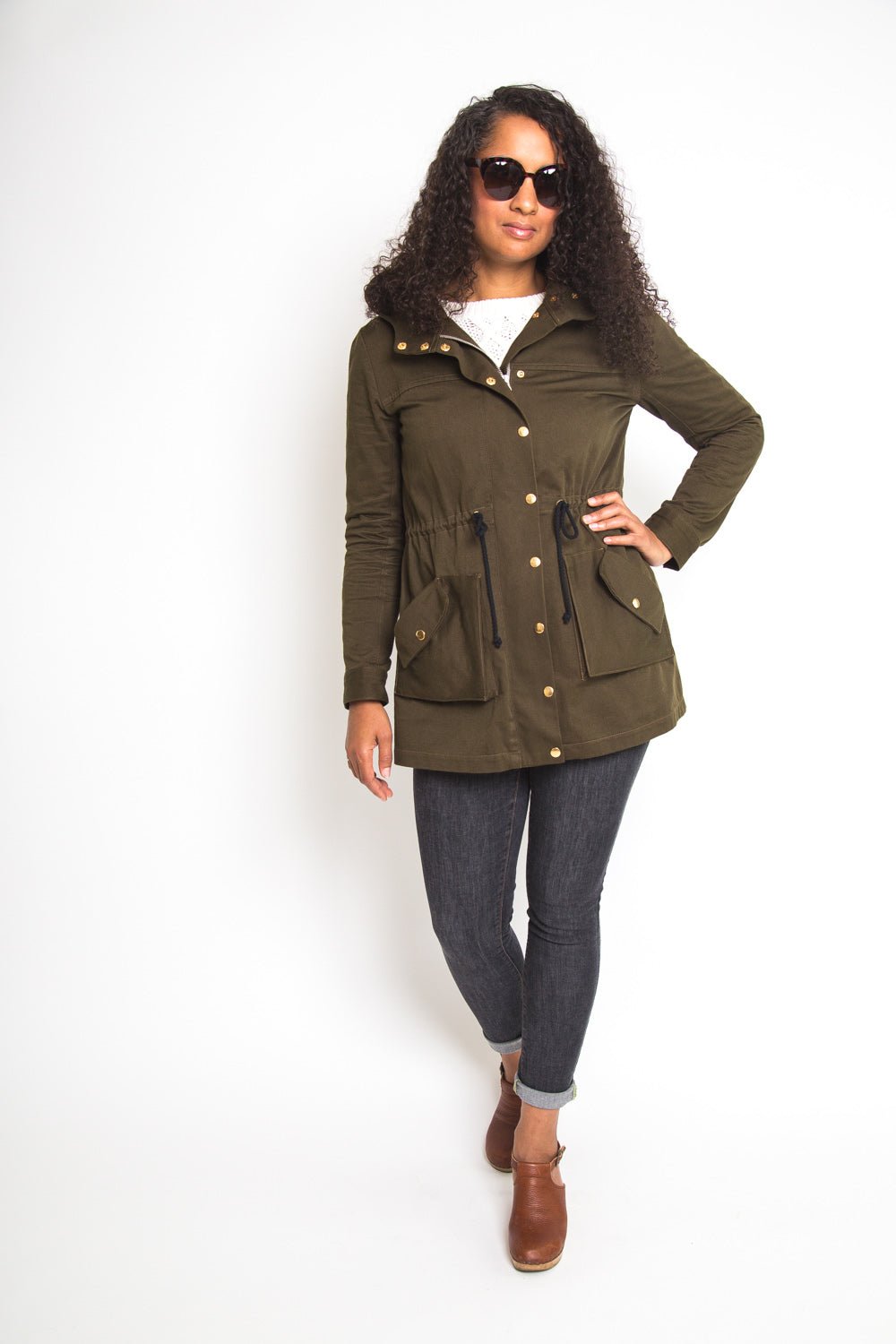 Kelly Anorak Jacket Pattern - PDF PATTERN - homesewn