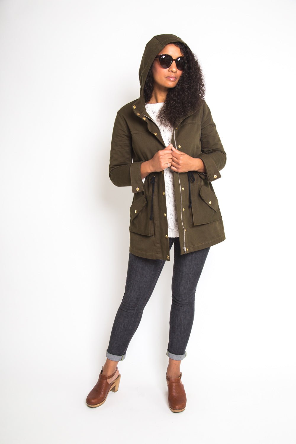 Kelly Anorak Jacket Pattern - PDF PATTERN - homesewn