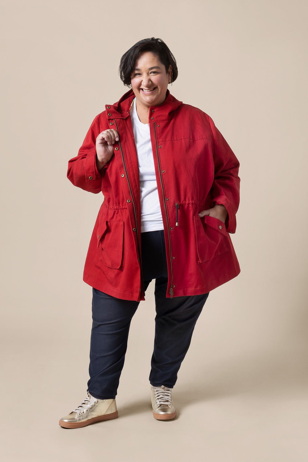 Kelly Anorak Jacket Pattern - PDF PATTERN - homesewn
